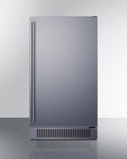 Summit 60 lb. Clear Ice Maker by Summit Appliance – ADA, 60.0 pounds, Stainless Steel, Right Hand Door, Model BIM182ADA