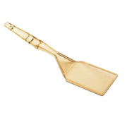 (SPA14150) 14" Solid Turner - High Heat Camtensils® by Cambro – Medium, Polycarbonate, Amber