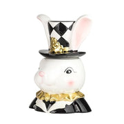 10 Strawberry Street Bunny Noir / 52 Ounces / 52.0 fluid_ounces Cookie Jars