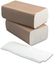 Papernet Wholesale CASE of 5 - Stefco 1-Ply Multifold Paper Towels-Multifold Paper Towel, 1-Ply, 250SH/PK, White