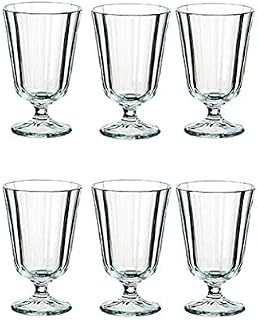 Libbey LB15 Wine Glasses, Clear, 5.1 fl oz (150 cc), Wine, 5.1 fl oz (150 cc), Pack of 6