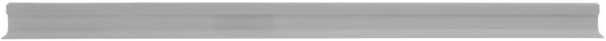 Divider for Parsley Runner Without Aluminum Support White Plastic"T" Shape - 30"L x 1 1/2"H