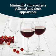 Libbey Balloon Red 6 / 6 count / Vina Wine Glasses