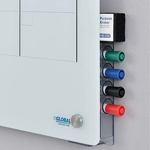 Global Industrial 48"W x 36"H / White / Industrial Dry Erase Boards