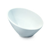 G.E.T. Angled Cascading Serving Bowl for Salads by GET – 24 Fluid Ounce, 24.0 ounces, Plastic, White, Model B-792-W