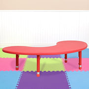 Flash Furniture Red / 35 x 65" / Contemporary Tables