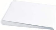 Colorations 9" x 12" Mediumweight White Construction Paper, 50 Sheets