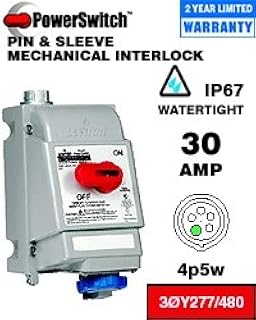 Mechanical Interlock with IEC Pin & Sleeve - Leviton