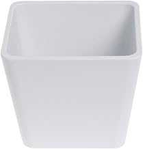 HUBERT Pan Housing White Melamine 1/6 Size - 6 7/8"L x 6 3/8"W x 6"H