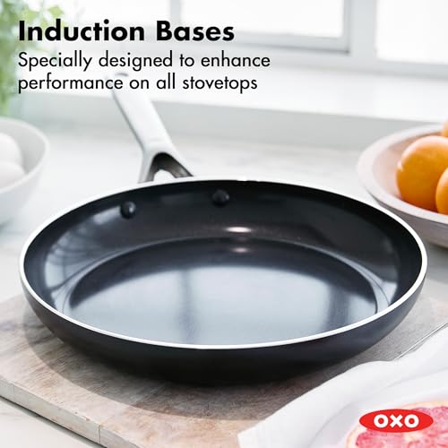 OXO 12 Piece Cookware Set / Black / 1 Cookware Sets