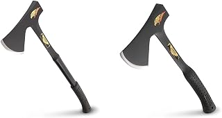 Estwing Special Edition Camper's Axes & Hatchets Bundle - Forged Steel Construction & Shock Reduction Grip
