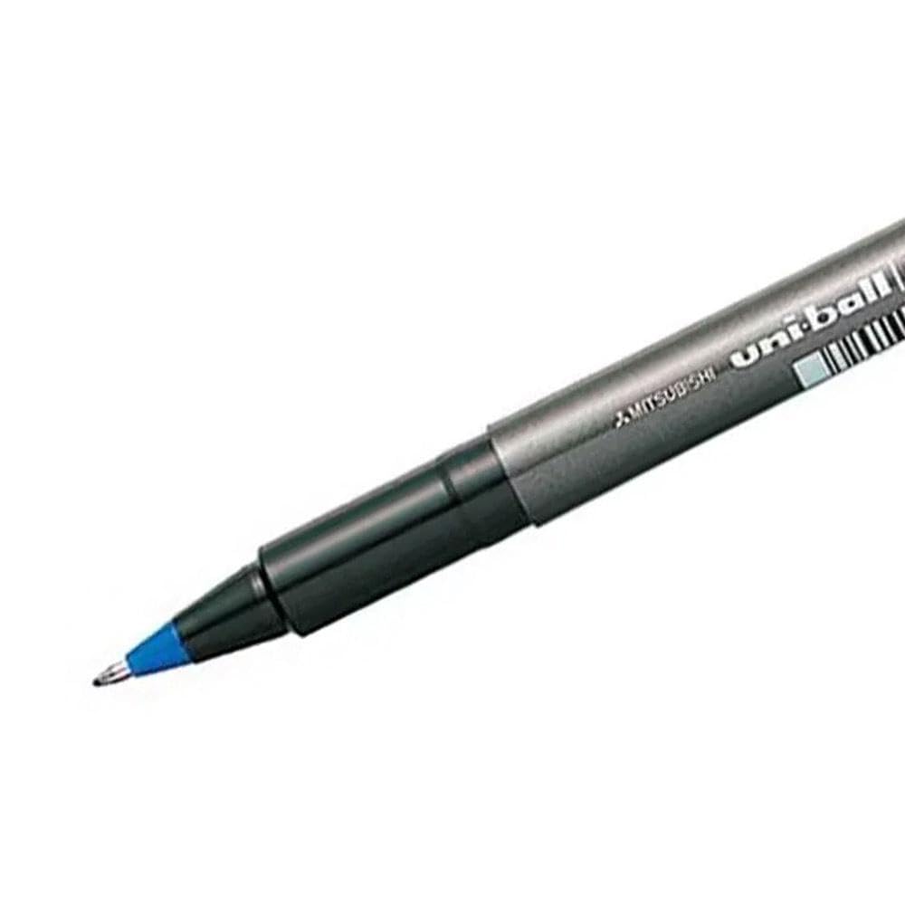 UB-155 Micro Deluxe Blue (Single Pen) by Uni-Ball – 1 Count (Pack of 1), Blue, Model F045019