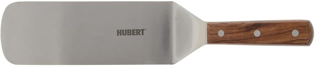 HUBERT Flexible Food Turner Stainless Steel with Rosewood Handle - 8"L x 3"W Blade