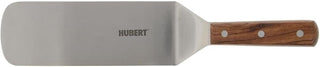 HUBERT Flexible Food Turner Stainless Steel with Rosewood Handle - 8"L x 3"W Blade