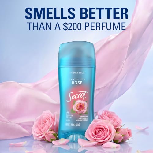Secret Rose / 2.6 Ounce (Pack of 3) / 3 Antiperspirant Deodorant