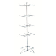 24 Hook Spinner Rack Chrome by MARV O LUS MFG CO INC – Metal, Black, Model 145-4BB2