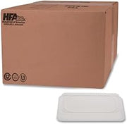 Handi Foil 2059DL-1000 Clear Plastic Dome Lid, Rectangle, Fits 1 Pound Oblong Pan, 1000/carton