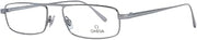 Omega Rectangular Eyeglasses OM5011 008 Gunmetal 54mm 5011