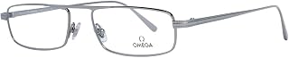 Omega Rectangular Eyeglasses OM5011 008 Gunmetal 54mm 5011