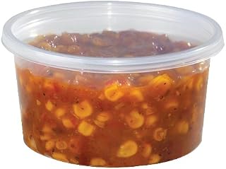 Placon 12 oz Home Fresh Deli Container, 22370, 4.58" x 2.29" | 500/Case