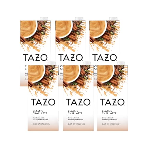 TAZO Classic Chai / 32 Fl Oz (Pack of 6) / 6 Chai