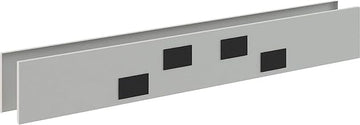 Interion Modular Partition Raceway Power Kit with Data for Baseline Raceway, 36"W