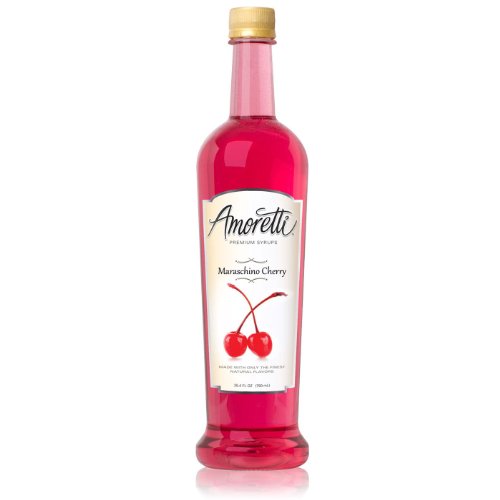 Amoretti Maraschino Cherry / 25.4 Fl Oz (Pack of 1) / 1 Syrups