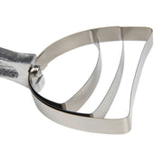 Bone Dust Scraper square 3-1/2" diameter by ALFA – Aluminum, Silver, Model 077BSS