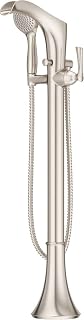 Pfister PLG61RH1K Rhen Floor Mounted Tub Filler with Built-In Diverter - Includes Hand Shower