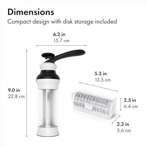 OXO Negro / 100 (Pack of 2) / Cookie Press Cookie Cutters