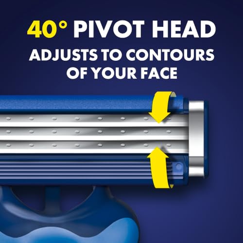 Gillette 4 Count (Pack of 1) / Sensor3 Smooth (4ct) / Blue Disposable Razors
