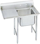 T-9 Series 43" x 27" Single 1 Compartment Scullery Sink