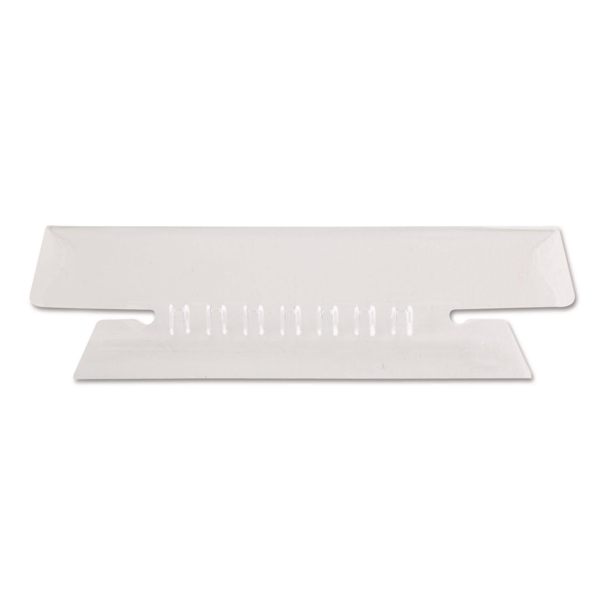 Transparent Colored Tabs for Hanging File Folders by Pendaflex – 5.75"x5"x 0.75", Plastic, Clear, Model PFX4312