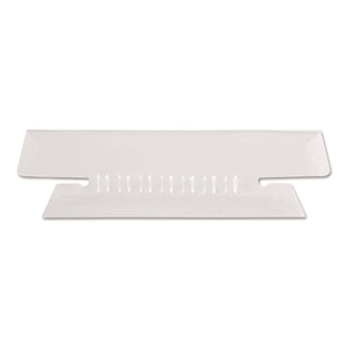 Transparent Colored Tabs for Hanging File Folders by Pendaflex – 5.75"x5"x 0.75", Plastic, Clear, Model PFX4312