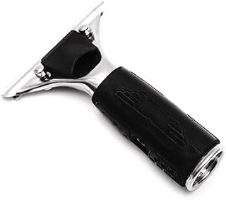 Ettore Quick Release Stainless Steel with Rubber Grip Squeegee Handle