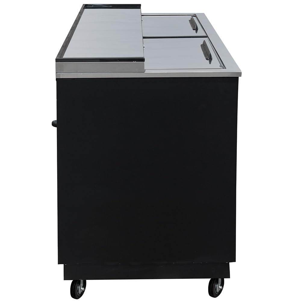 64 1/2" Forced Air Bottle Cooler by MOTAK – 70.08x32.68x41.73, In Description, Check Images, Model MBST-65-X
