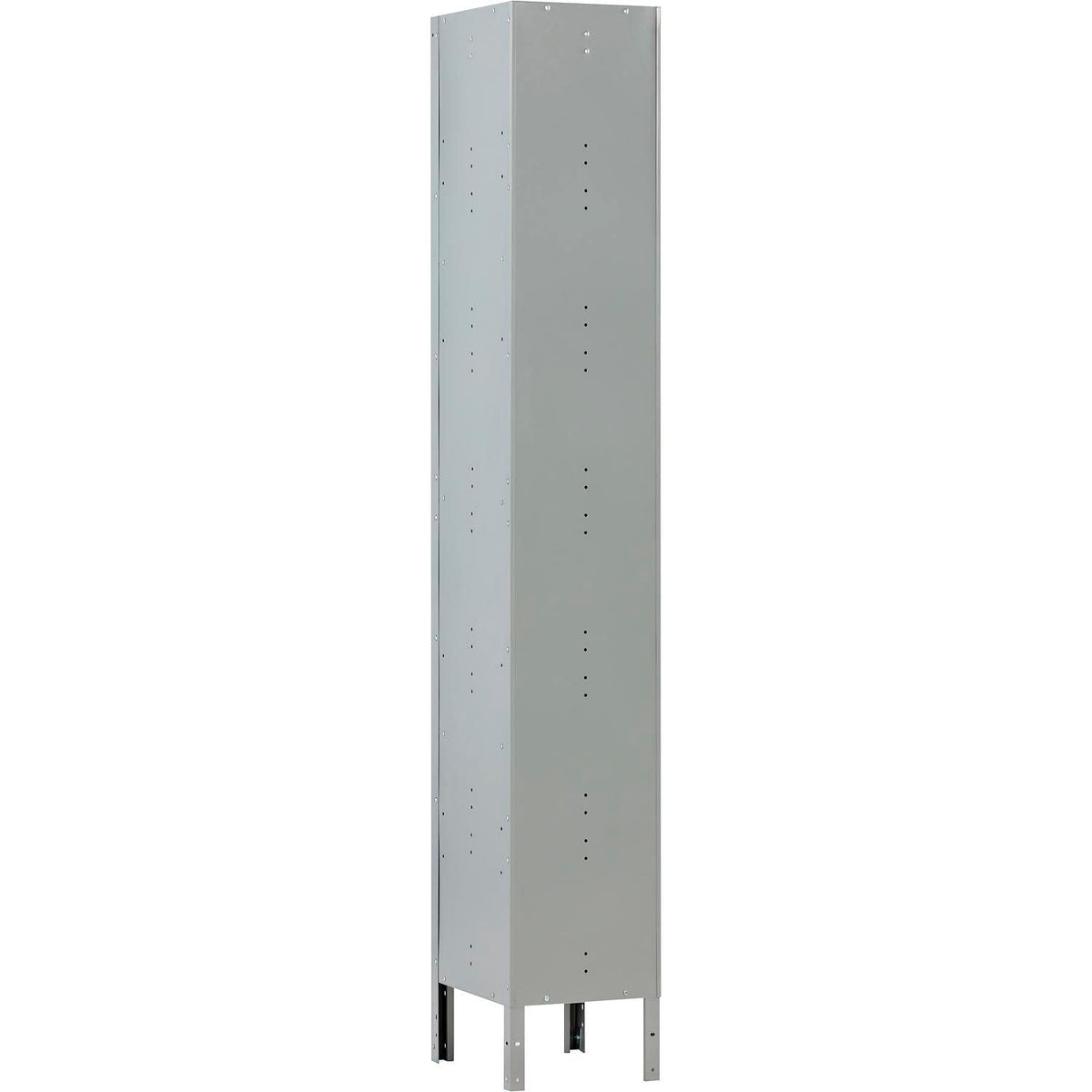 4-Tier 4 Door Locker by Global Industrial – Steel, Gray, Model 290600