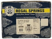 Regal Springs, Tilapia Fillets, 5-7 oz, 10 lbs