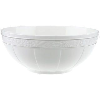 Gray Pearl 24 cm Salad Bowl by Villeroy & Boch – 24cm, 1900 milliliters, High quality porcelain, Gray, Model 1043923170