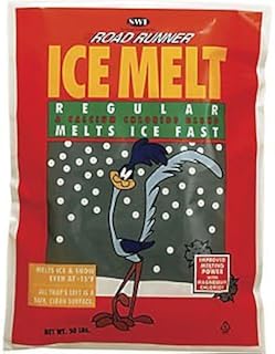 Scotwood Industries Road Runner Ice Melt,50lb. Bag,Calcium, Magnesium, Potassium, Sodium Chlorides