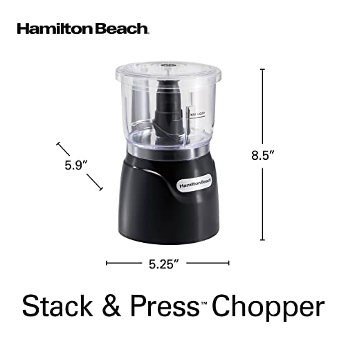 Hamilton Beach Schwarz / 3-Cup (Pack of 2) / Processor Food Processors