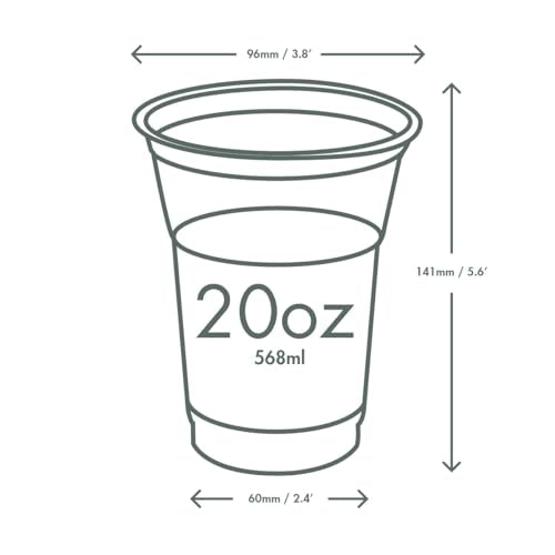 Vegware 20oz / Cold cup / 1000 Cups