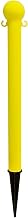 Mr. Chain Ground Poles, HDPE, 3", Yellow