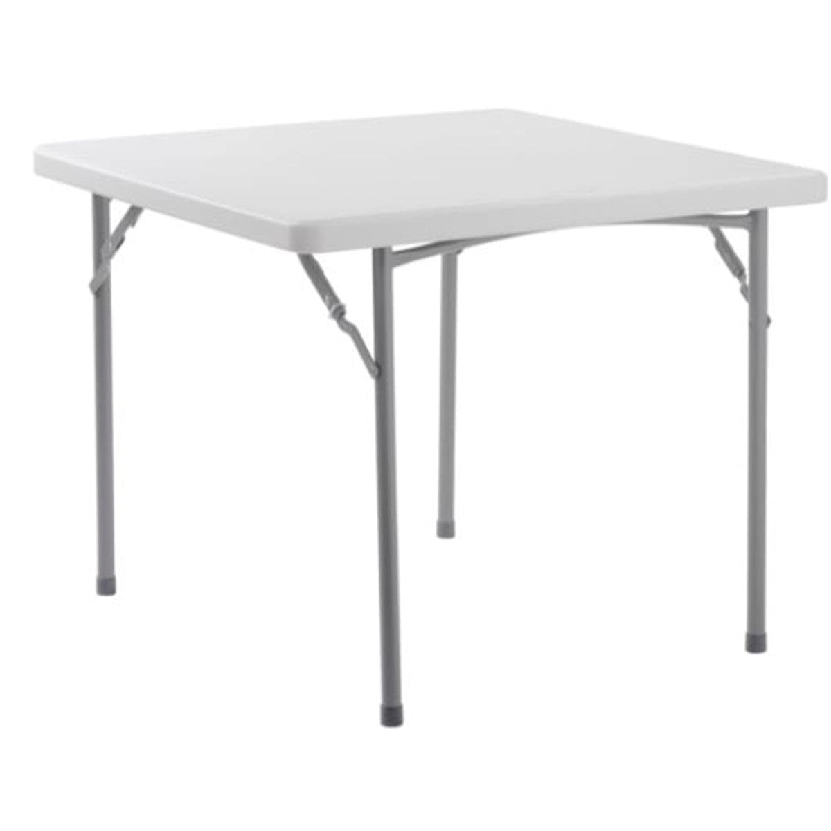 36" x 36" Plastic Folding Table by Global Industrial – 36" x 36" x 29", Plastic, White, Model INT-BT3636-21