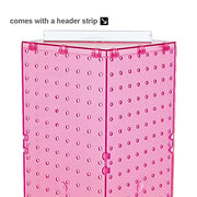 Azar Displays Pegboard Only / Pink / Small Display Racks