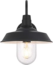 Elegant Lighting Rayan 10" Outdoor Wall Sconce in Black