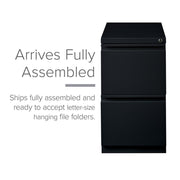 Hirsh Industries Black / Modern / One Size Mobile File Cabinets