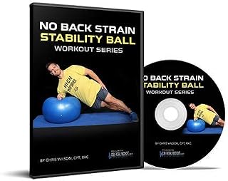 CRITICAL BENCH No Back Strain Stability Ball – Balance Training DVD