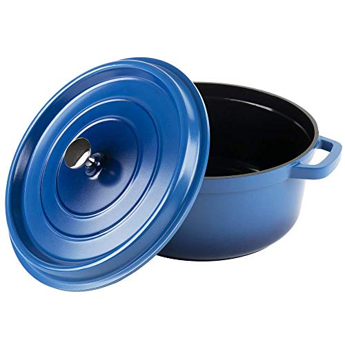 GET 6.5 Quart / Round / Blue Dutch Ovens