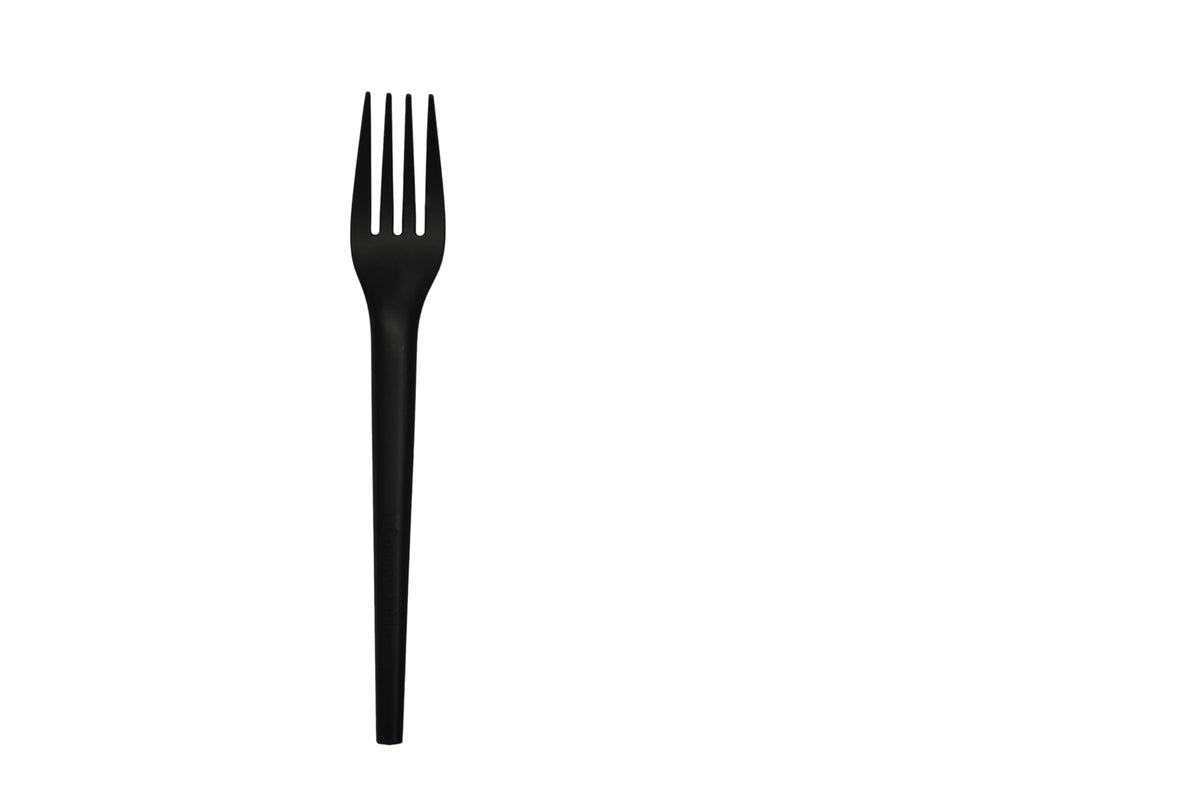 Responsible Products 6.75" Forks Black (50 Count) / Black / 50 Forks